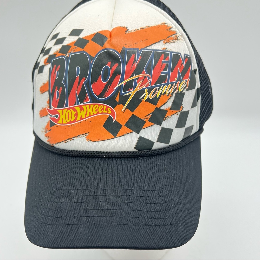 Broken Promises x Hot Wheels We're Finished Black Trucker Hat Snapback - Unisex